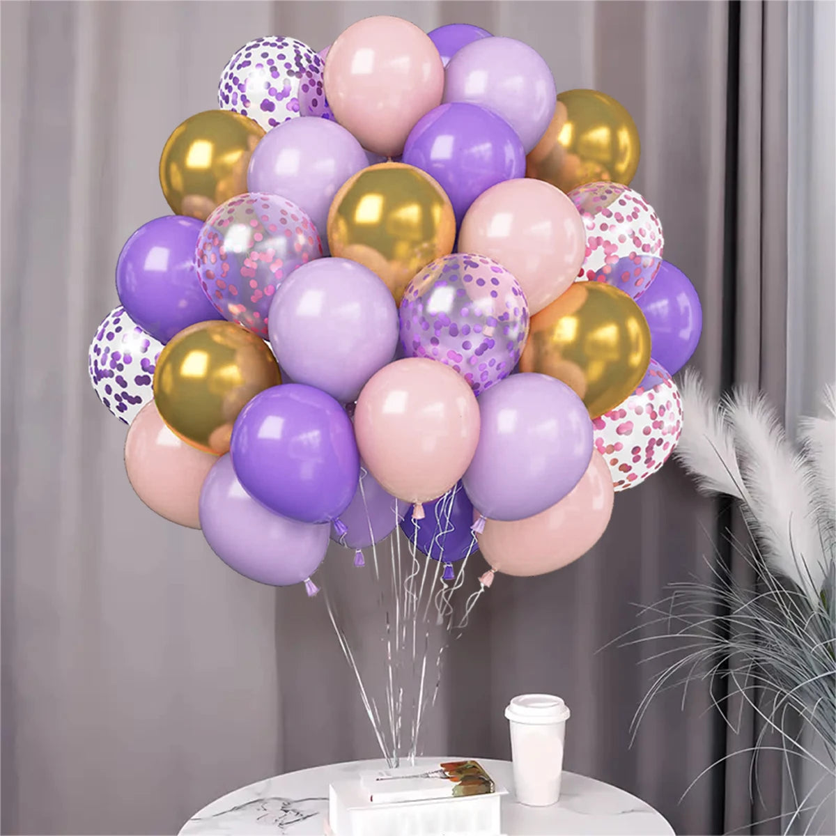 Confetti & Latex Balloon Set