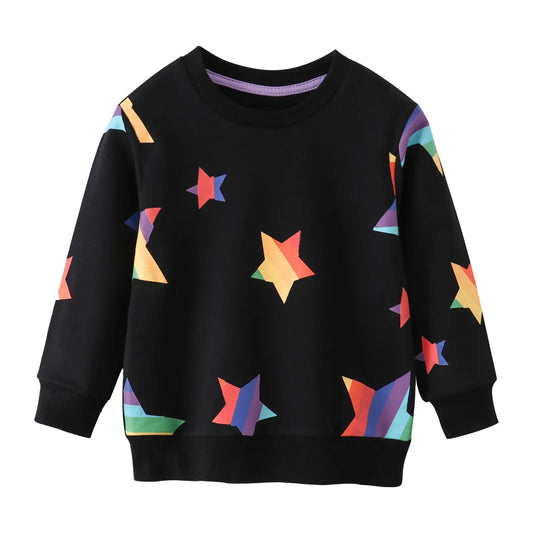 Cartoon Print Sweatshirt
