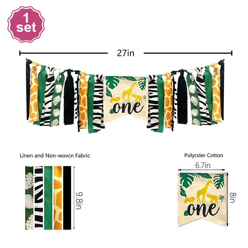 Safari Animal Birthday Decorations