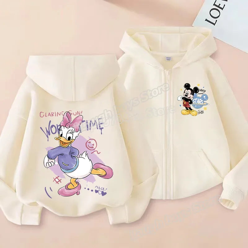Donald & Daisy Zipper Hoodie