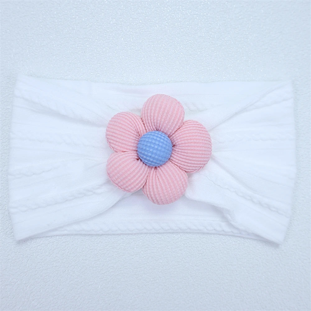 Flower Nylon Baby Headband