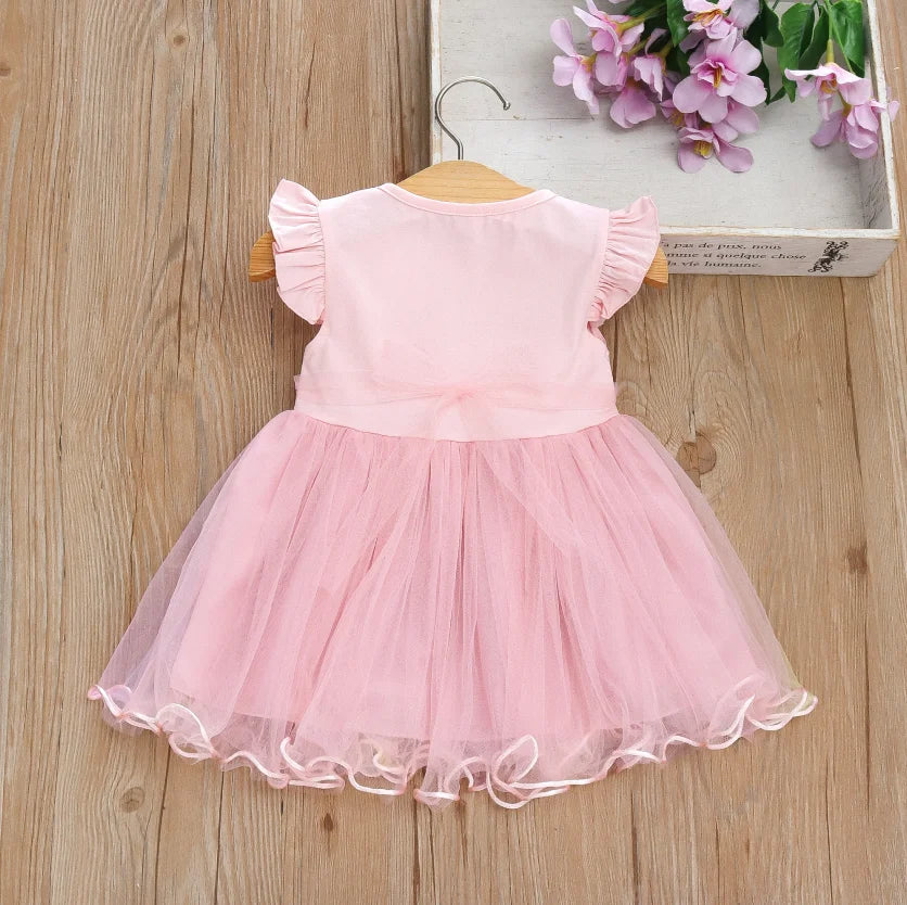 Girls Summer Unicorn Dress