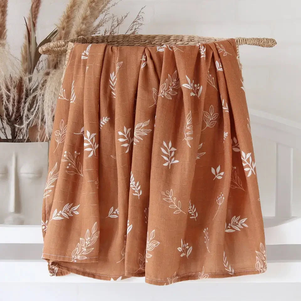Bamboo Cotton Baby Swaddle Blanket