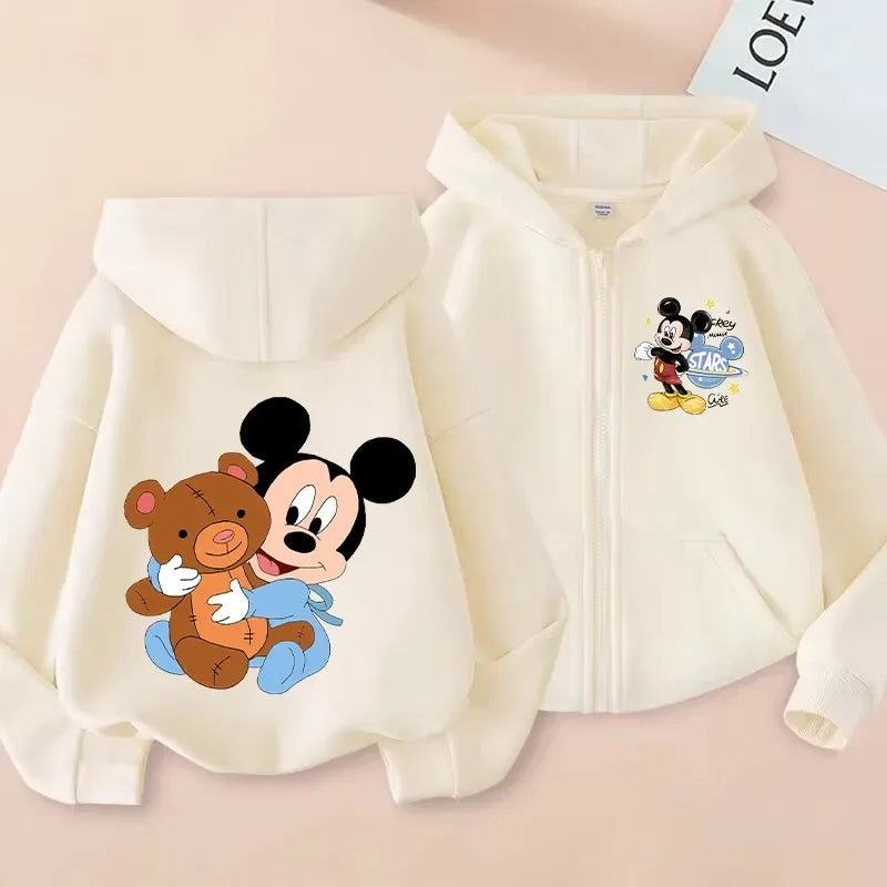 Mickey & Minnie Zipper Hoodie
