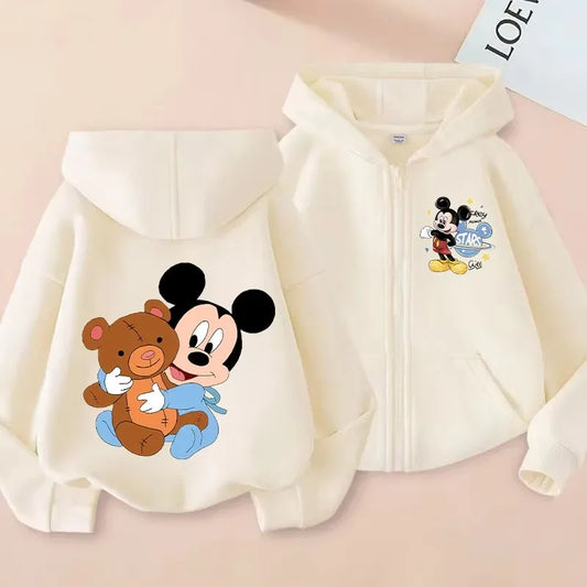 Mickey & Minnie Zipper Hoodie