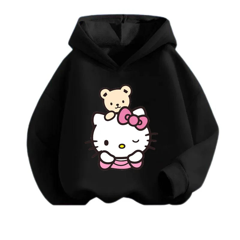 Hello Kitty Printed Hoodie