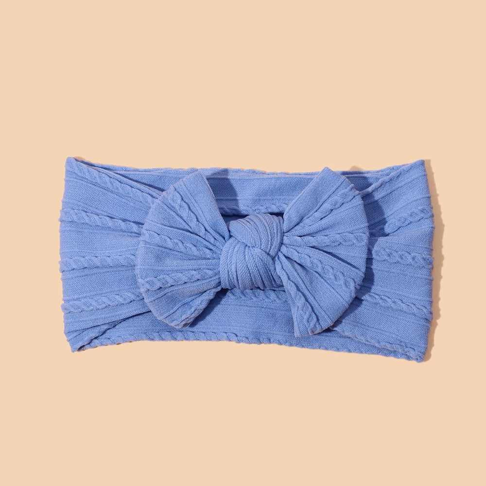 Printed Bow Baby Headband