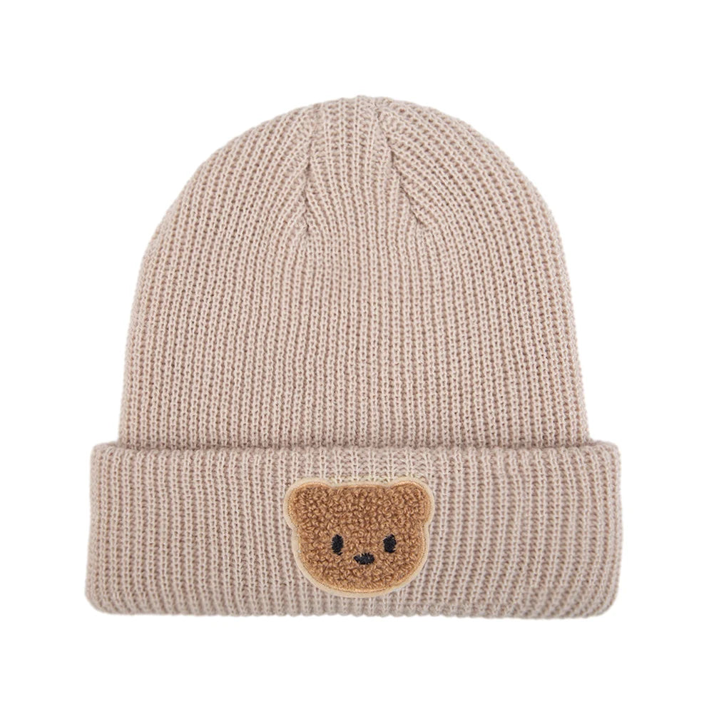 Cartoon Bear Beanie Cap