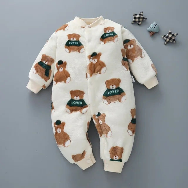 Soft Fleece Baby Romper