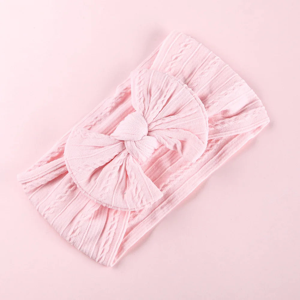 Printed Bow Baby Headband