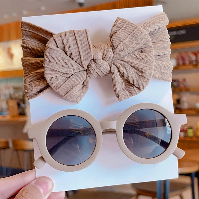 Girls Hairband & Sunglasses Set