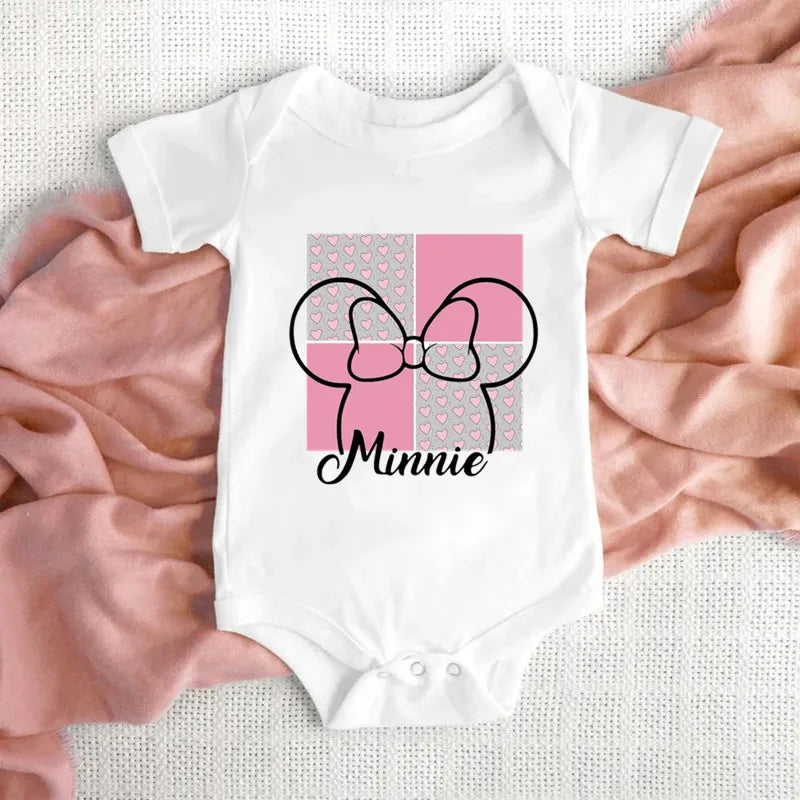 Minnie Mouse Baby Girl Bodysuit