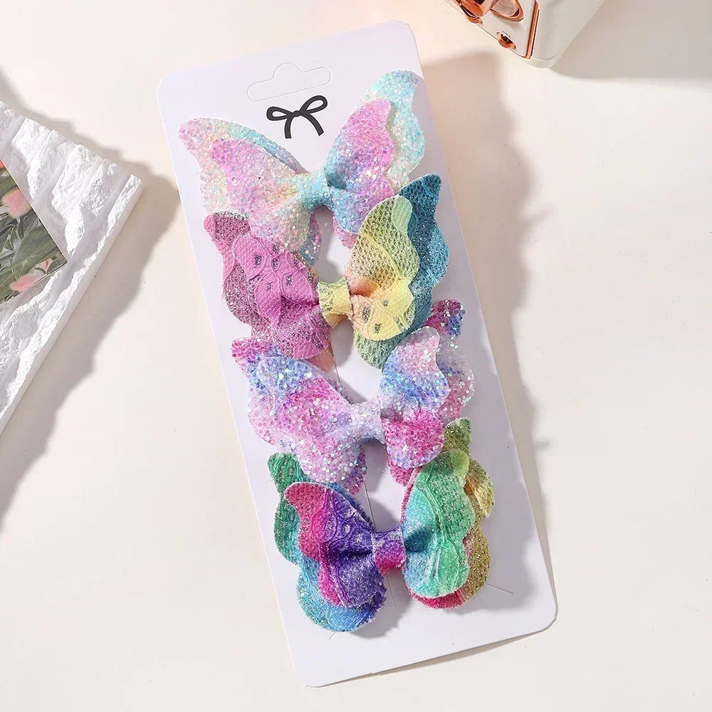 Girls’ Butterfly Hair Clip Set