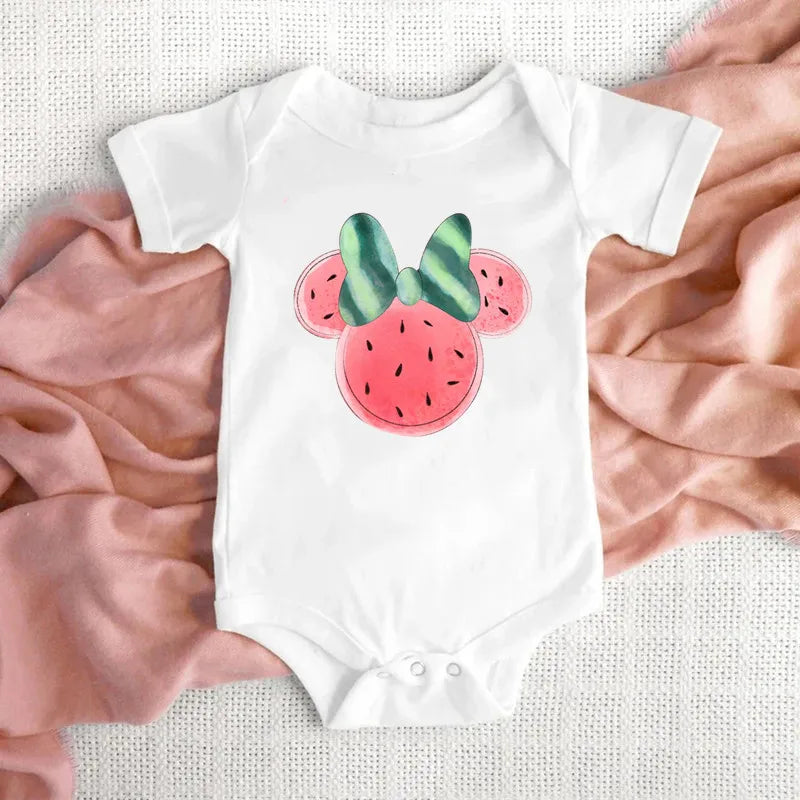 Minnie Mouse Baby Girl Bodysuit