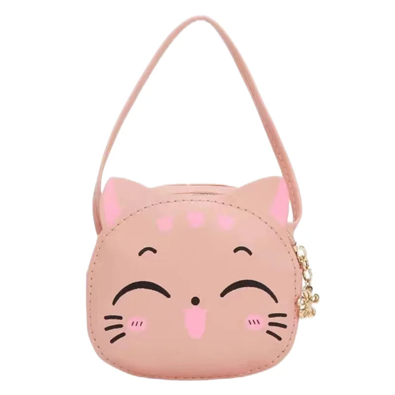 Cartoon Cat Crossbody Bag