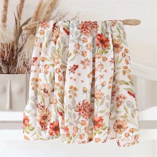 Bamboo Cotton Baby Swaddle Blanket