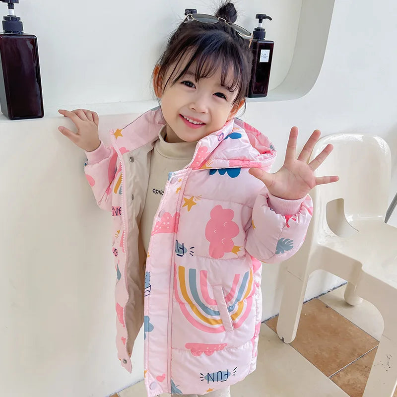 Kids' Hooded Down Jacket