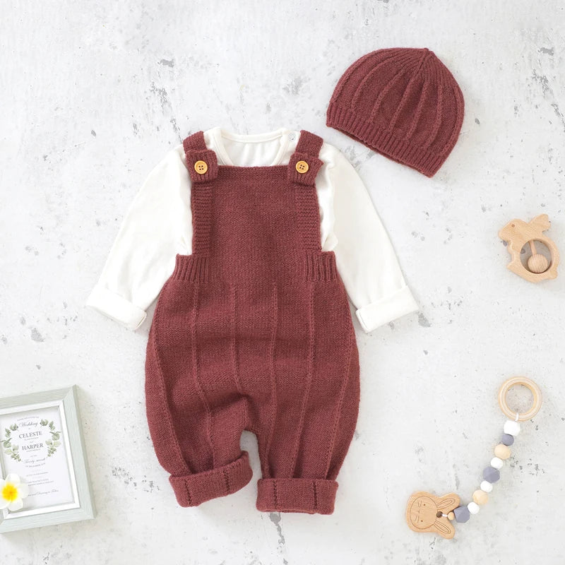 Baby Romper & Hat Set
