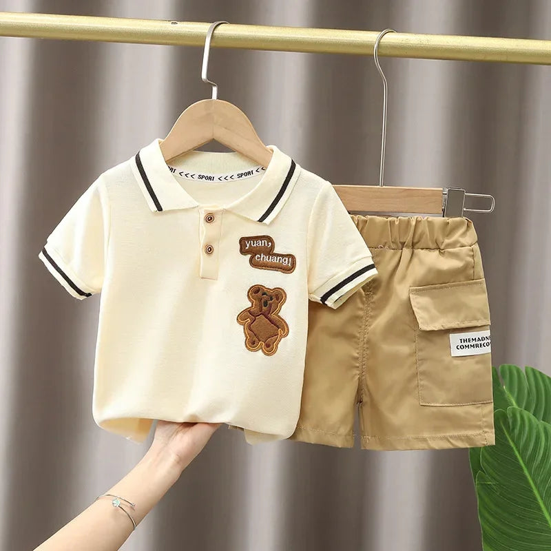Boys' Summer Cotton Outfit